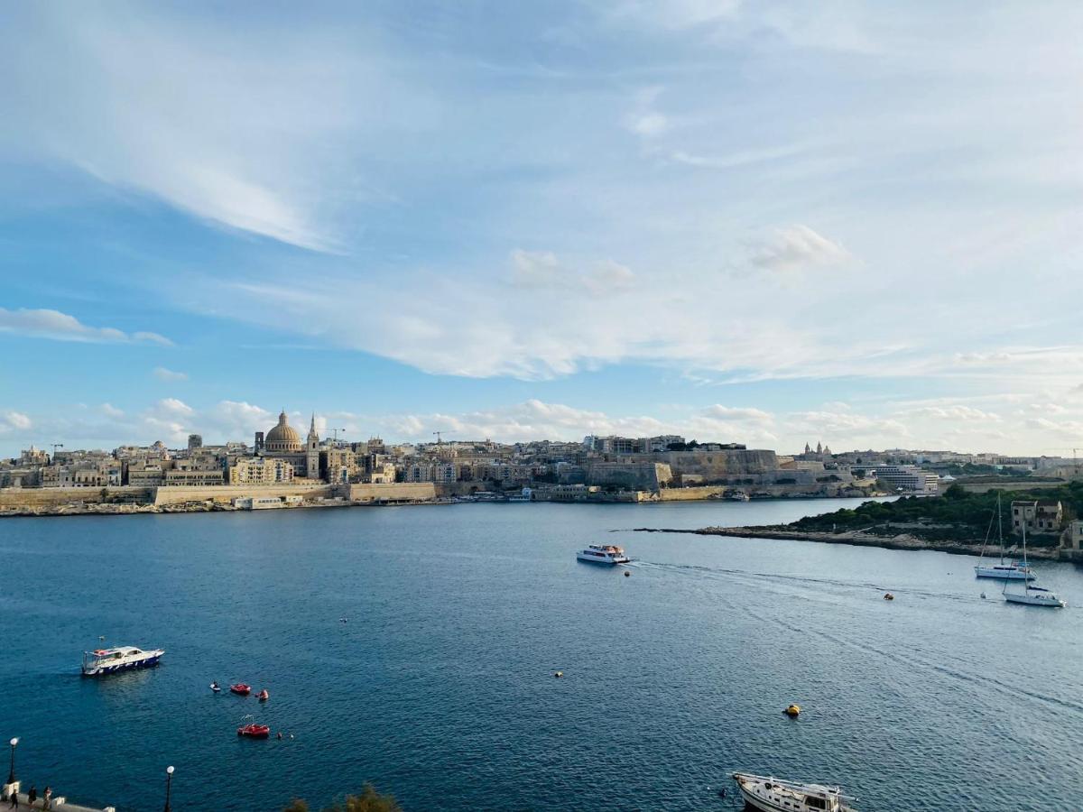 Sliema Seaview Apartment- Valletta Views - Apt 8, 49 Tigne Point Mansions Zewnętrze zdjęcie